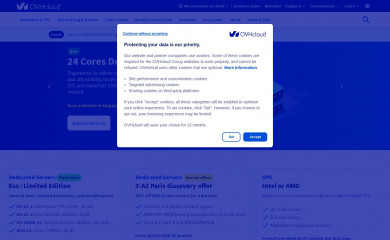 OVHcloud screenshot